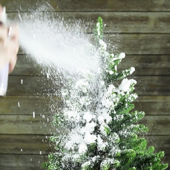 YILBAŞI AĞACINA ÖZEL KAR SPREYİ 1.KALİTE KAR SPREYİ YAZI ŞEKİL İÇİN KAR SPREYİ BEYAZ KAR SPREYİ YILBAŞI SÜSLERİ ürün görseli