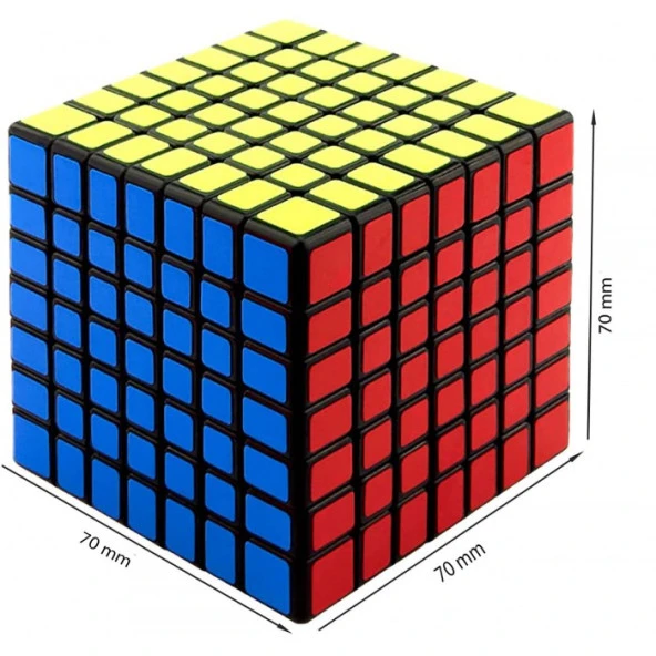 VİP KALİTE 7X7 ZEKA KÜPÜ 7X7 SABIR KÜPÜ 7X7 RUBİKS CUBE AKIL OYUNLARI EĞİTİCİ OYUNCAK ZEKA KÜPÜ KARNE HEDİYELERİ - Resim 2