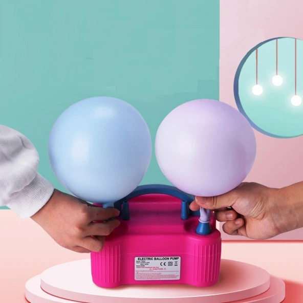 VIP ELECTRIC BALLOON PUMP TWO OPERATİON ELEKTRİKLİ BALON POMPASI 2 ÇIKIŞLI 1.KALİTE BALON POMPASI - Resim 2