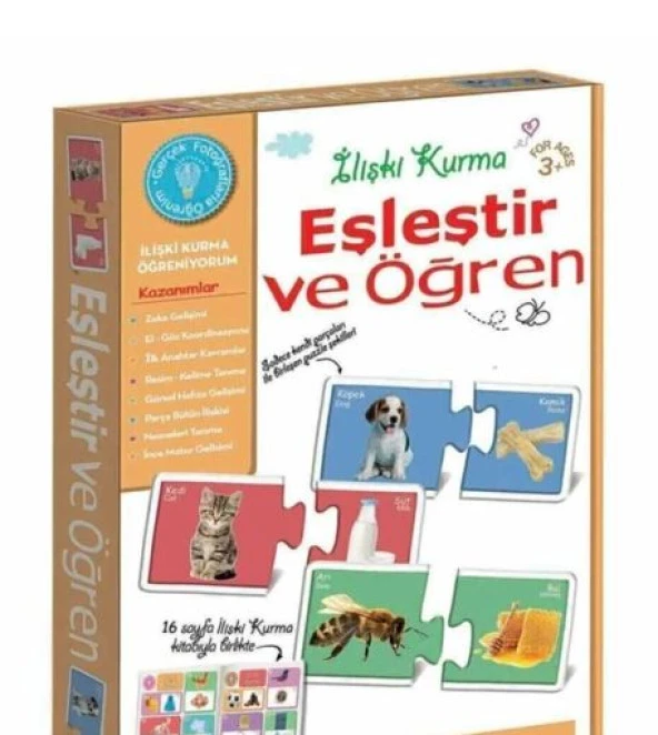 Eşleştir Ve Öğren - Ilişki Kurma Öğreniyorum Seti