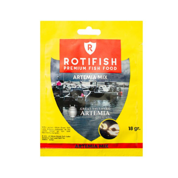 Rotifish Artemia Yumurtası Artemia Mix 18 Gr.