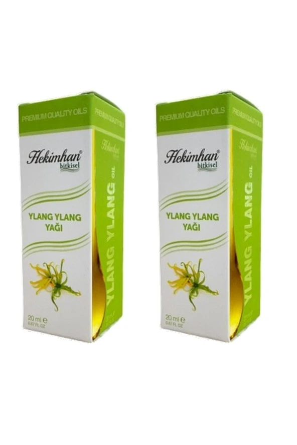 HEKİMHAN Ylang Ylang Yağı 20 Ml 2 Adet