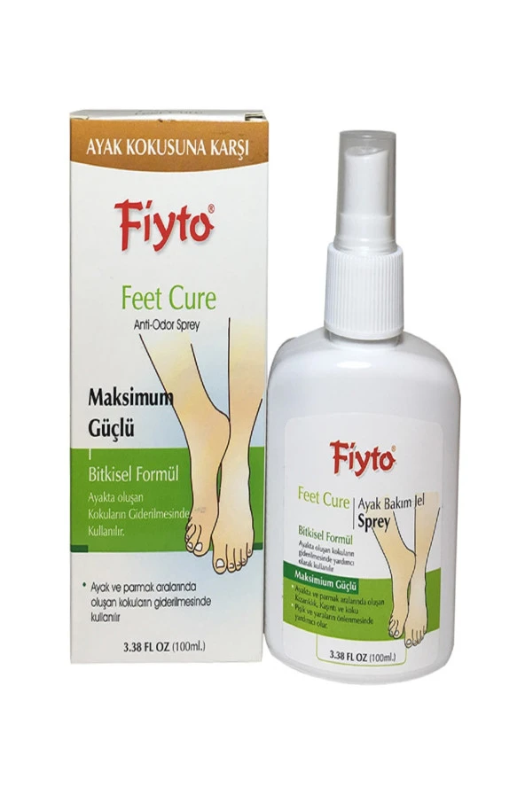 FİYTO Ayak Bakım Spreyi Ayak Kokusuna Karşı 100 Ml