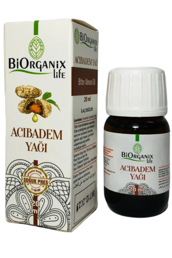 BİORGANİX LİFE Acıbadem Yağı 20Ml