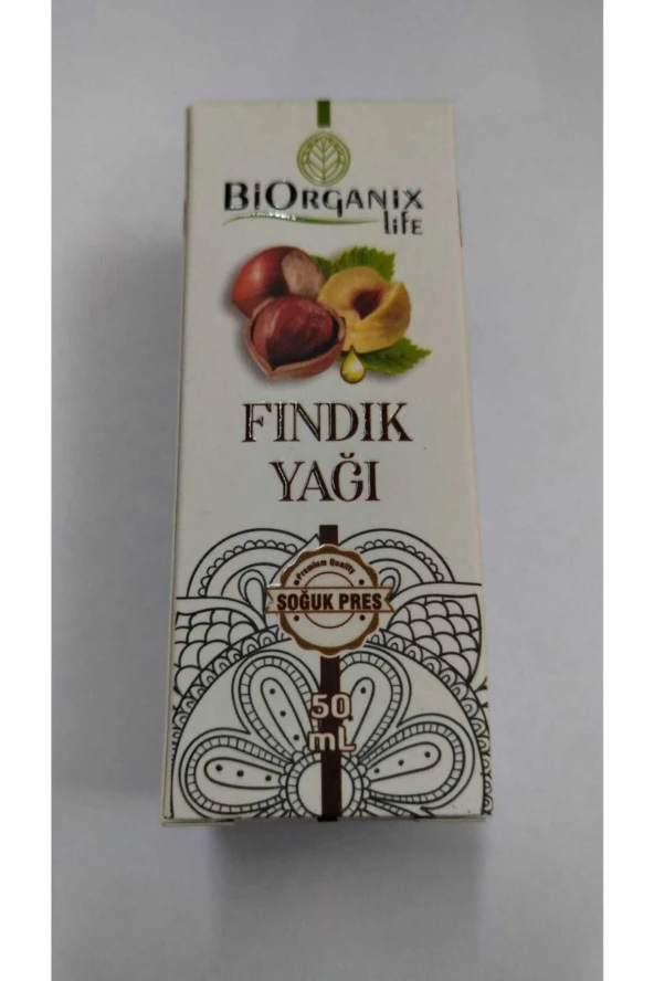 BİORGANİX Fındık Yağı 50 Ml