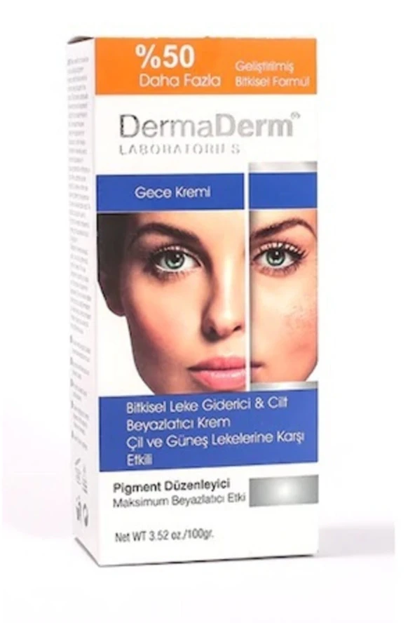 SEDAT BAHARAT Dermaderm Leke Giderici Gece Kremi 100 Gr