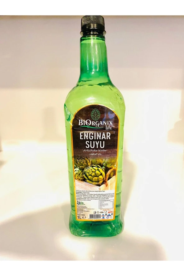 BİORGANİX LİFE Enginar Suyu 1 Litre