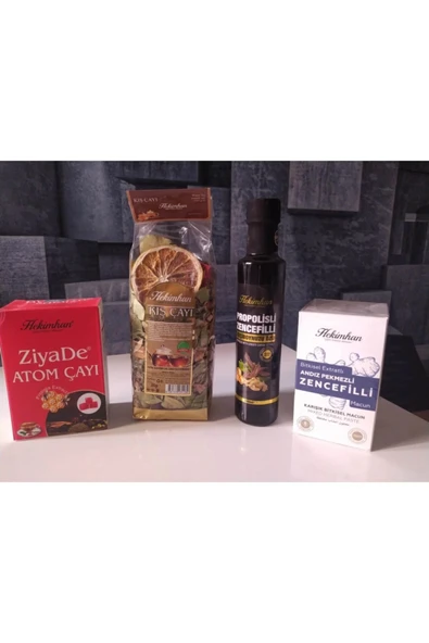 HEKİMHAN BİTKİSEL Kış Paketi 1 Zencefil Paket ürün görseli