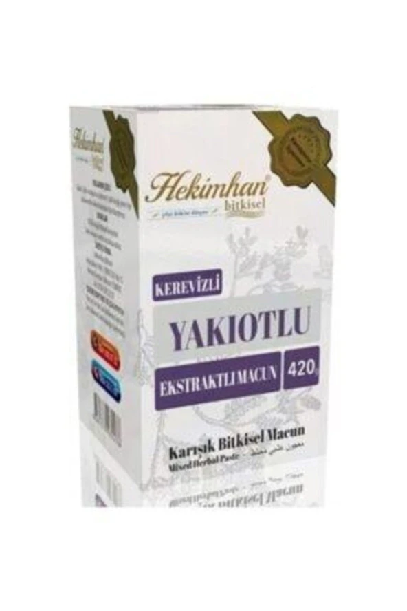 HEKİMOĞLU Kerevizli Yakıotlu Macun 420 Gr