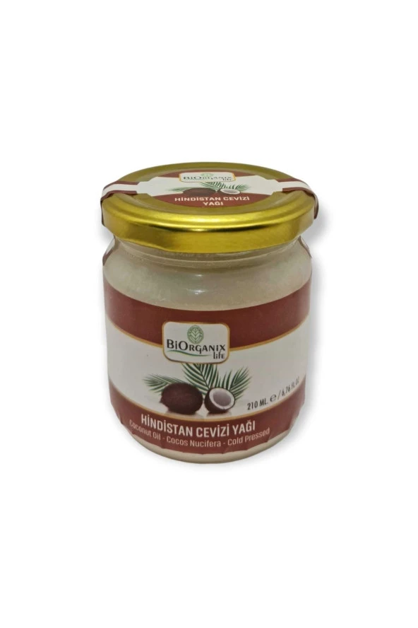BİORGANİX LİFE Hindistan Cevizi Yağı 210 Ml