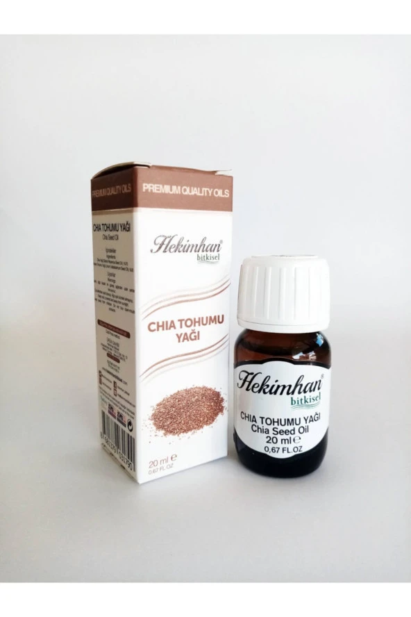 HEKİMHAN Ayzer Aktar Chia Tohumu Yağı 20 Ml