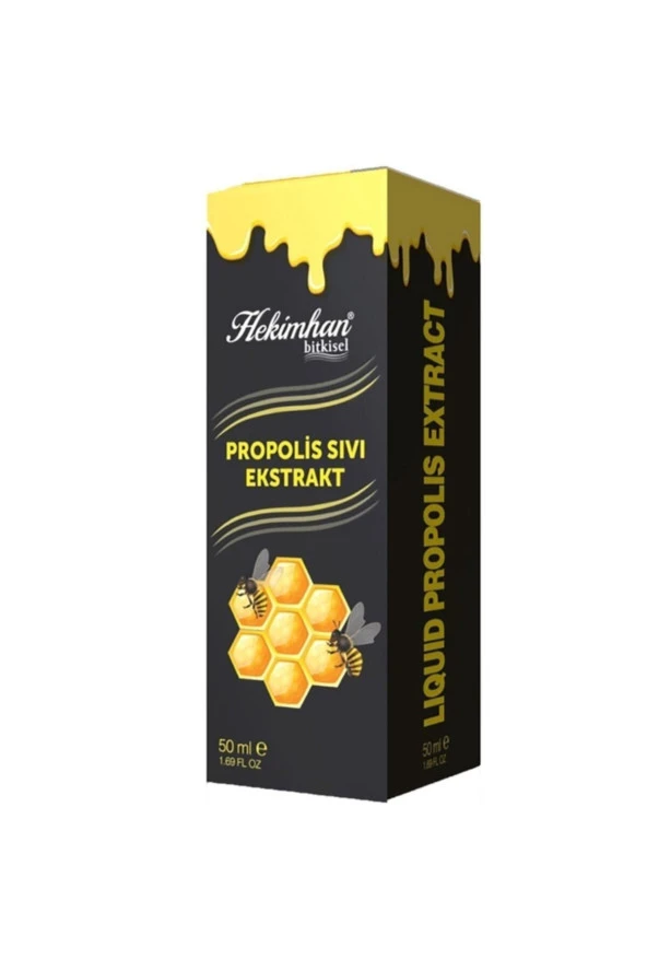 KUVVET MARKA Hekimhan Propolis Sıvı Ekstrat 50 Ml