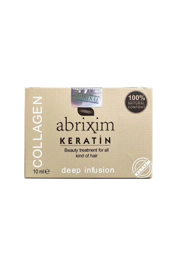 ABRİXİM Şok Bakım Keratin Collagen Serum 10X10 10Ml