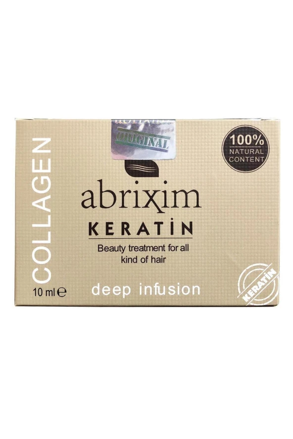 ABRİXİM Şok Bakım Protein Serum 10Ml X 10 Adet