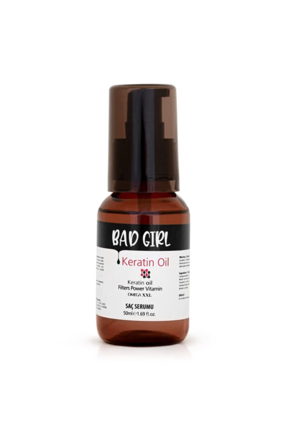 BAD GİRL Keratin Oil 50 Ml