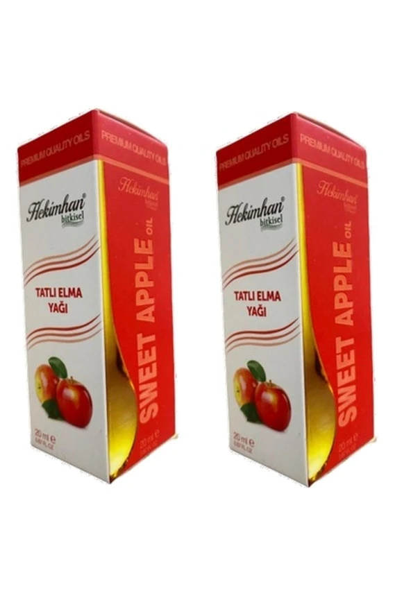 HEKİMHAN Tatlı Elma Yağı 20 Ml 2 Adet