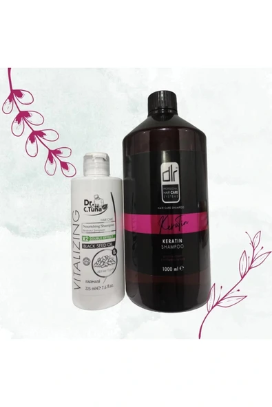 DLR Keratin Şampuan Ve Çörekotu Şampuanı ürün görseli 1