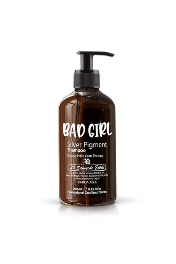 BAD GİRL Silver Pıgment Shampoo