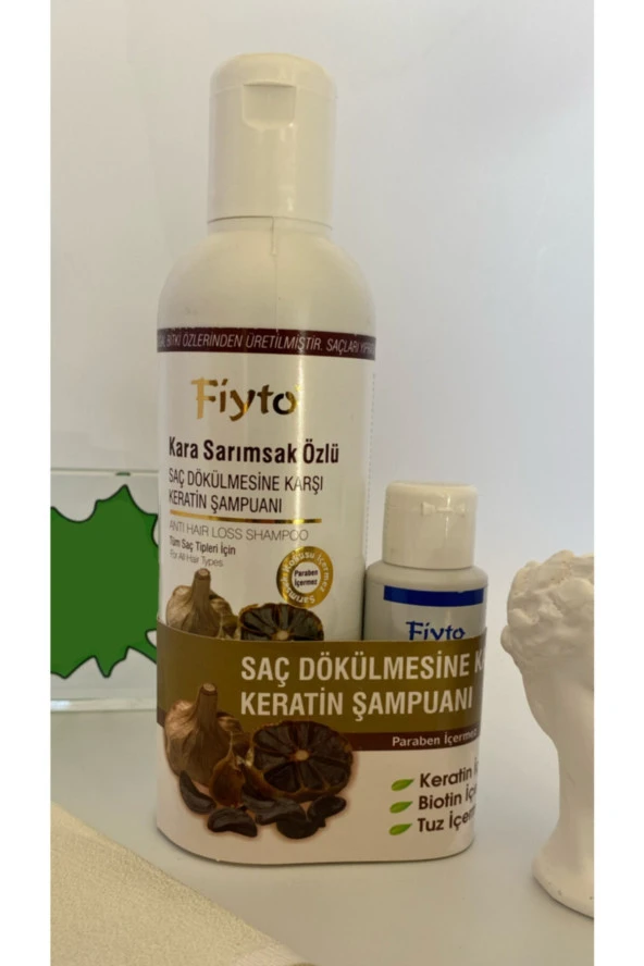 FİYTO Kara Sarımsak Özlü Saç Dökülmesine Karşı Keratin Şampuanı
