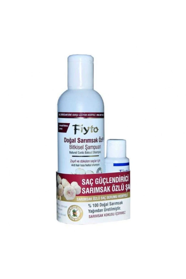 FİYTO Sarımsak Özlü Şampuan 3 Ad. X 500 Ml &#43 Saç Serumu 75 Ml - 2