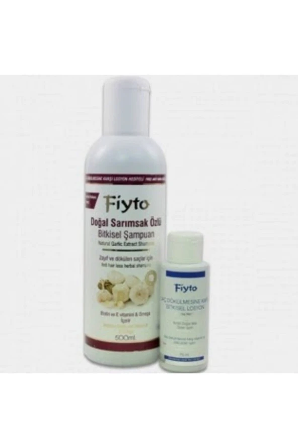 FİYTO Sarımsak Özlü Şampuan 3 Ad. X 500 Ml &#43 Saç Serumu 75 Ml - 3
