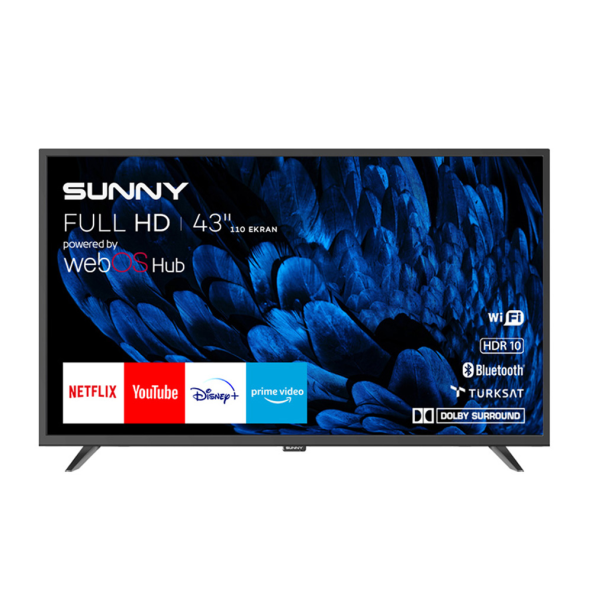 Sunny SN43DAL540 FULL HD 43'' 109 Ekran Uydu Alıcılı webOS Smart LED TV