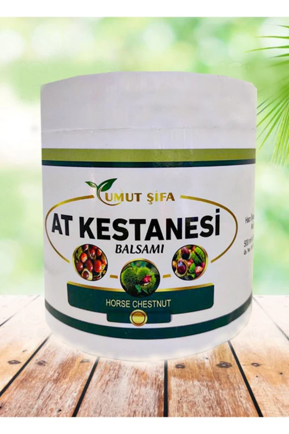 UMUT ŞİFA Doğal At Kestanesi Balsamı Horse Chestnut Kremi 500Ml