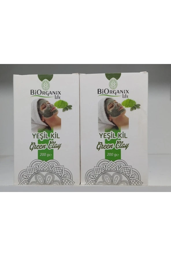 BİORGANİX LİFE Yeşil Kıl 2 Adet 200 Gr