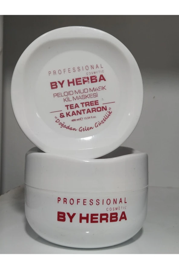 BY HERBA Çay Ağacı Ve Kantoronlu Kil Maskesi 400 Ml