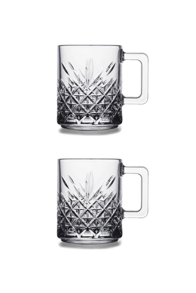 Paşabahçe Timeless 2 Li Kulplu Bardak-fincan 250 cc - Resim 2