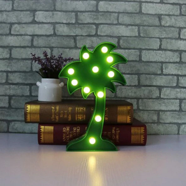 PALM LED LİGHT DECOR LED IŞIKLI PALMİYE AĞACI PİLLİ LED IŞIK GÜN IŞIĞI LED IŞIK KIR DÜĞÜNÜ DEKORLARI - Resim 2