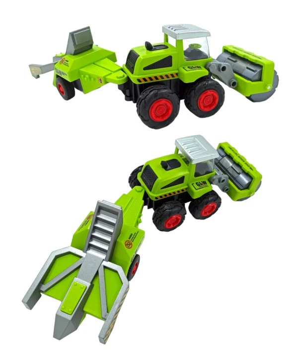 Oyuncak Tarım Araçları GWL Oyuncak Tohum Ekme Makinası Metal 27cm. - 2