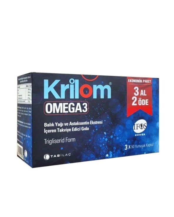 Krilom Omega 3 50 Kapsül 3 Al 2 Öde