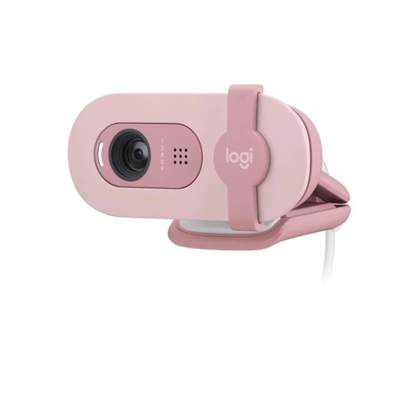 Logitech Brio 100 Webcam Pembe Full HD 960-001623 - 3