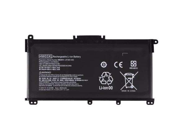 RETRO Hp Pavilion 15-eg, 15-eh, HW03XL Notebook Bataryasi