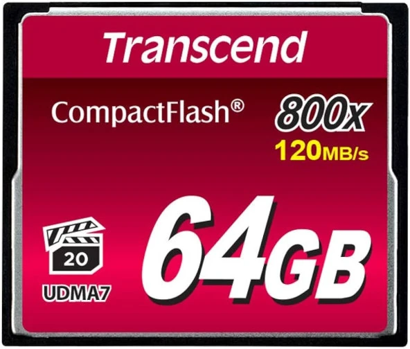 Transcend 64GB CF 800X Premium Hafiza Karti