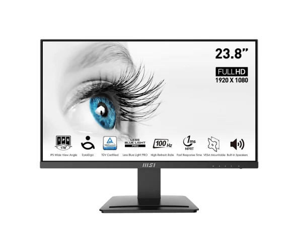 24 MSI PRO MP243X 1920x1080 FHD FLAT IPS 100HZ ANTI-GLARE MONITOR