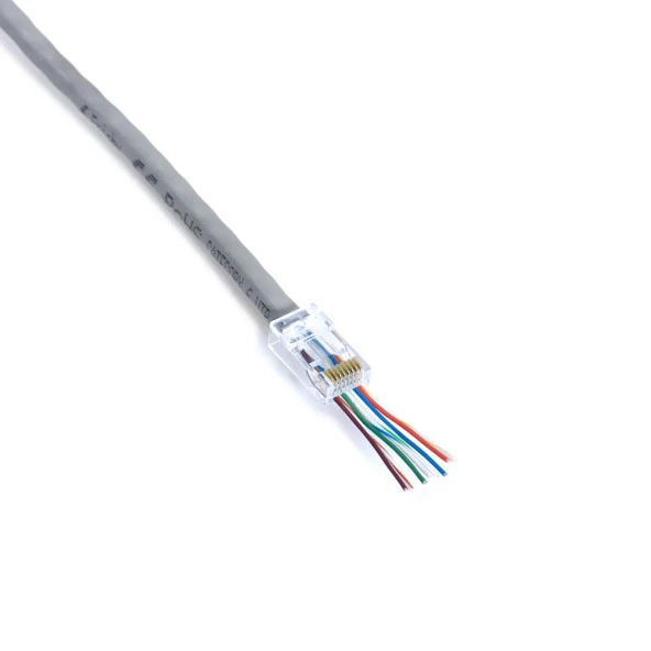 Frisby FNW-RJ4526N Cat5 100 Lük RJ45 Yeni Nesil Delikli Konnektör