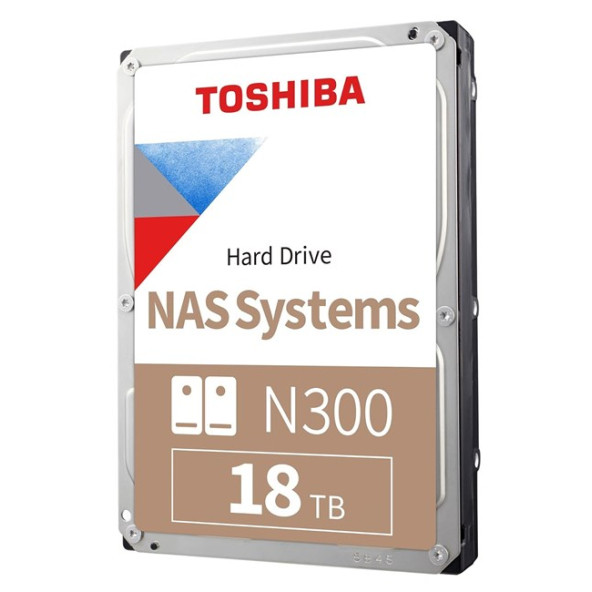 TOSHIBA N300 18TB 7200Rpm 512MB - HDWG51JUZSVA