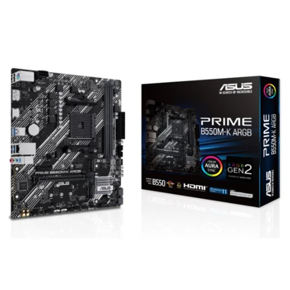 ASUS PRIME B550M-K ARGB AMD