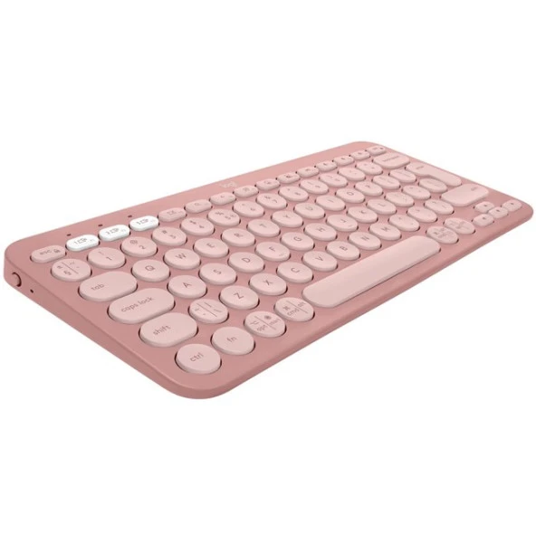 Logitech Pebble Keys 2 K380s BT Klavye Pembe - 2