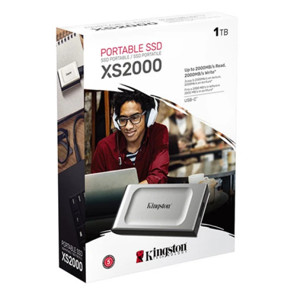 KINGSTON KNG 1TB Tasinabilir SSD SXS2000/1000G