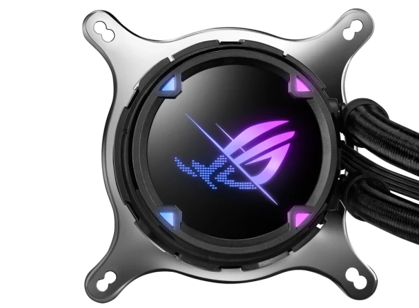 ASUS ROG STRIX LC II 240 ARGB V2 OLED AURA SYNC RGB 120MM ADRESLENEBILIR RGB FAN SIVI CPU SOGUTUCUSU V2 - 3