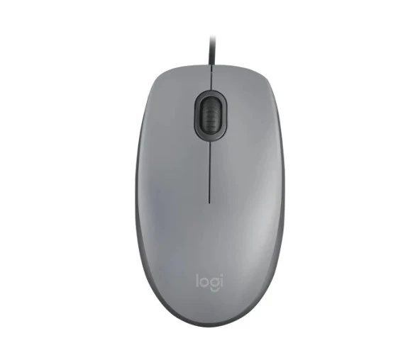 LOGITECH M110 Kablolu Optik Mouse Gri 910-006760