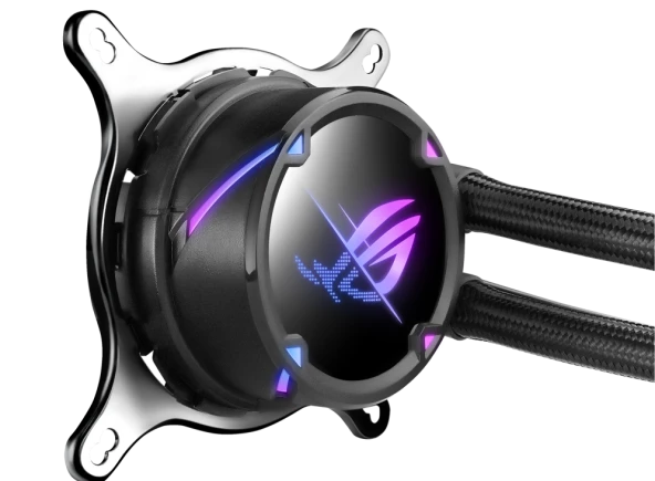 ASUS ROG STRIX LC II 240 ARGB V2 OLED AURA SYNC RGB 120MM ADRESLENEBILIR RGB FAN SIVI CPU SOGUTUCUSU V2 - 4