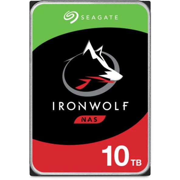 SEAGATE 10TB  IRONWOLF 7200Rpm 256MB NAS ST10000VN000