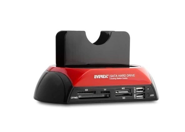EVEREST HDC-385 Usb 2.0 2.5-3.5 Hdd Docking
