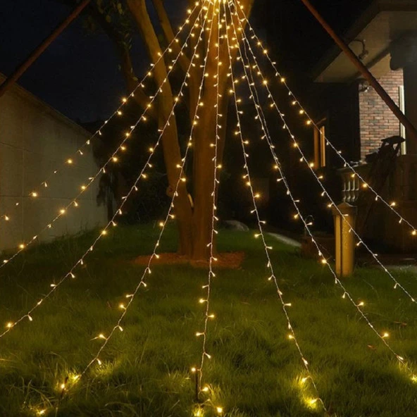 VIP KALİTE 200 LEDLİ 18 METRE GÜN IŞIĞI LED IŞIK İP LED IŞIK KABLO IŞIK 220V FİŞLİ GÜN IŞIĞI IŞIK - 3