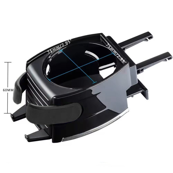 Mega Oto Market Oto Araç İçi Bardak Tutucu Telefon Tutucu Araba Bardaklık Siyah - 3