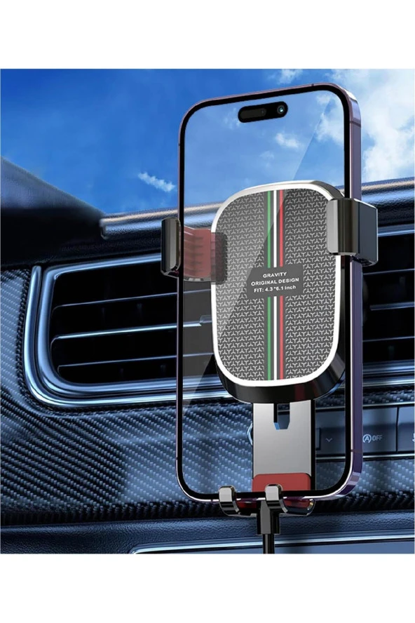 Mega Oto Market Telefon Tutucu Araç Içi Telefonluk Havalandırma Tip Italy - 2